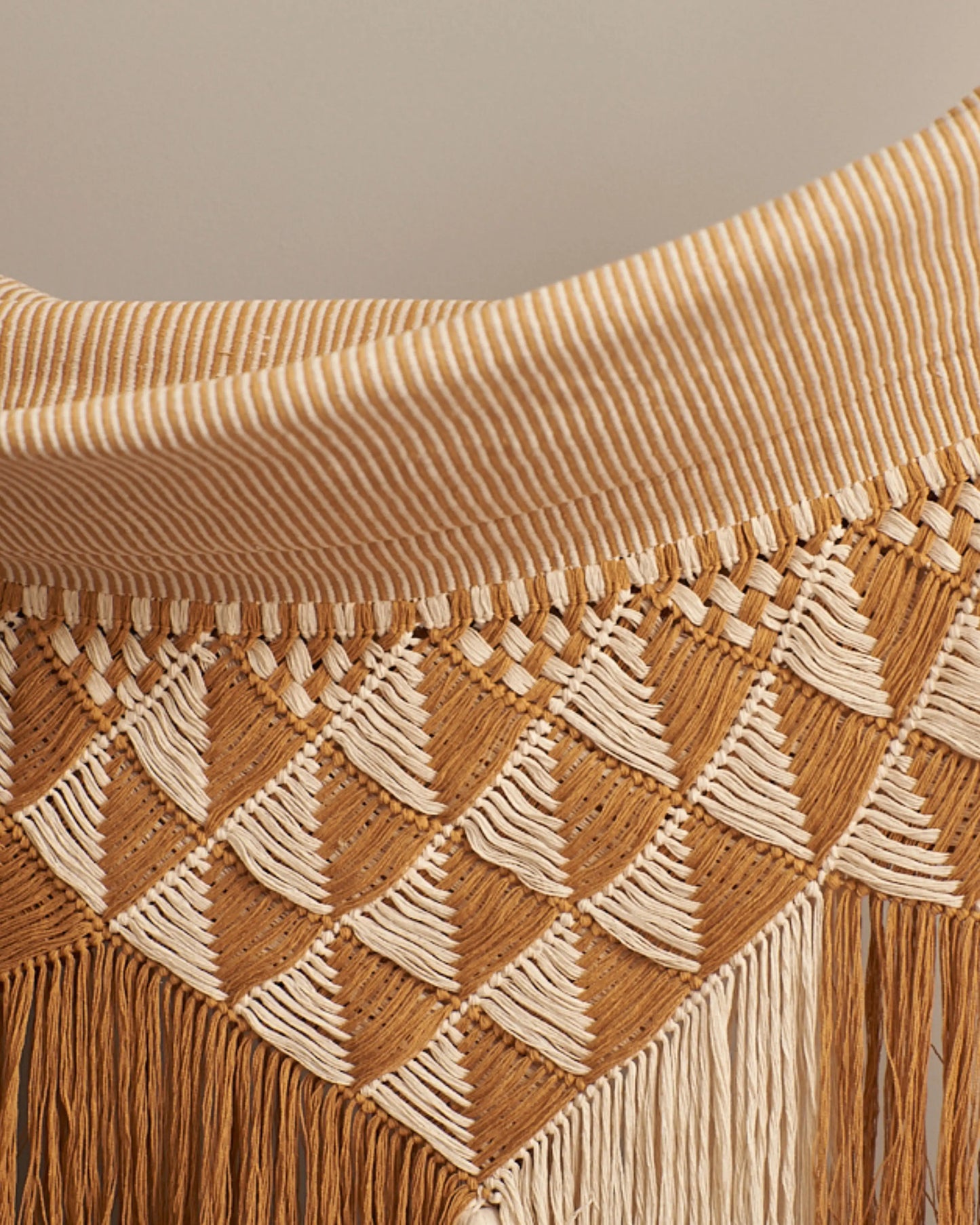 HAMACA ORO - BEIGE MACRAMÈ